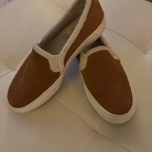 Keds Brown Slip-On Sneakers